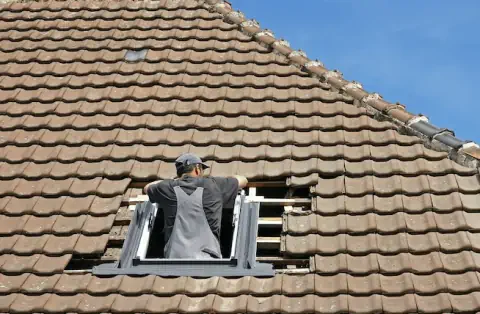 Pose de velux - Les Septvallons
